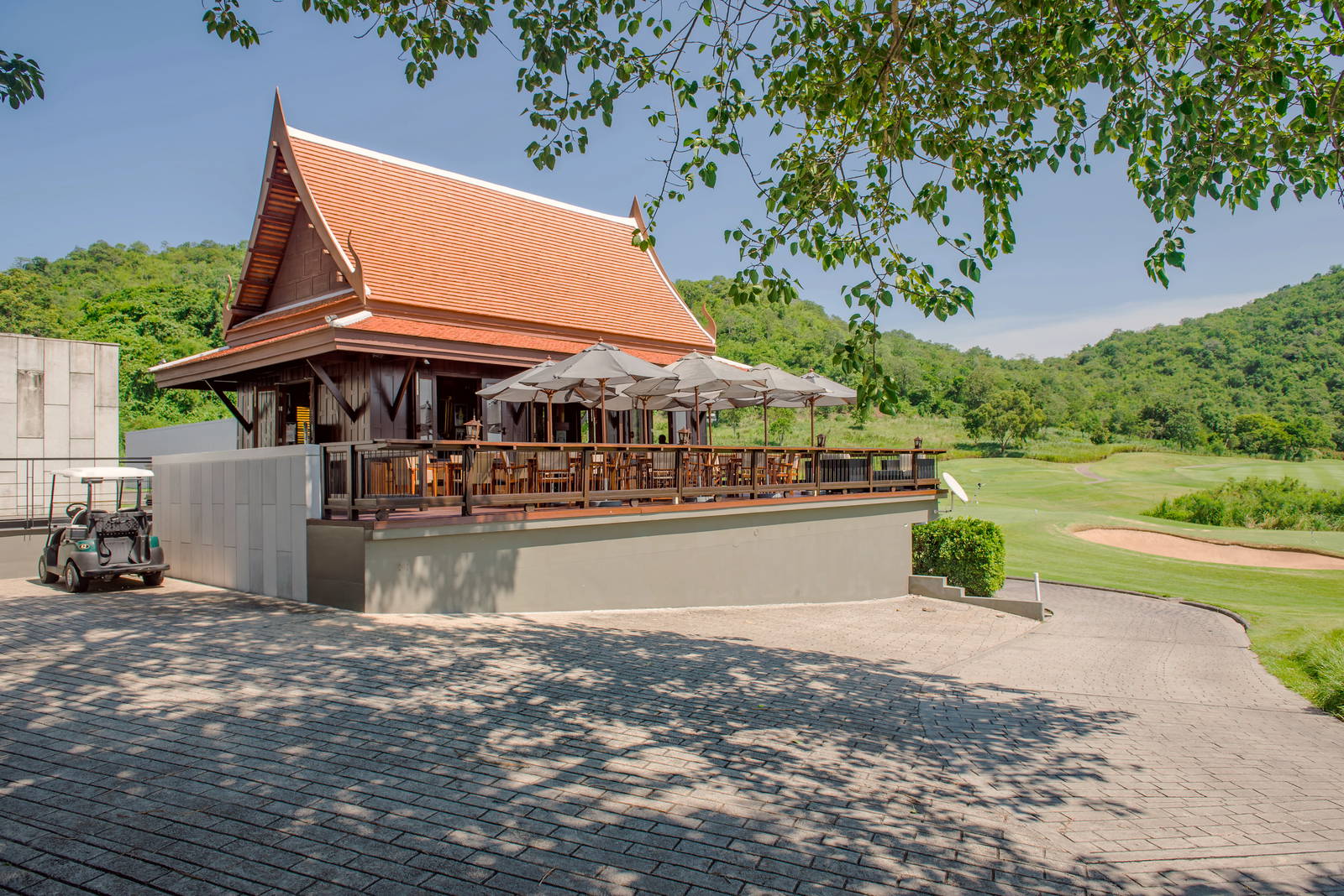 Terrace, Pineapple Valley Golf Club (formerly Banyan GC), Hua Hin, Thailand